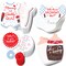 Big Dot of Happiness She's Ready to Pop Baby Shower Game Bundle Pack, 4 Different Party Activities (10 Cards Each)